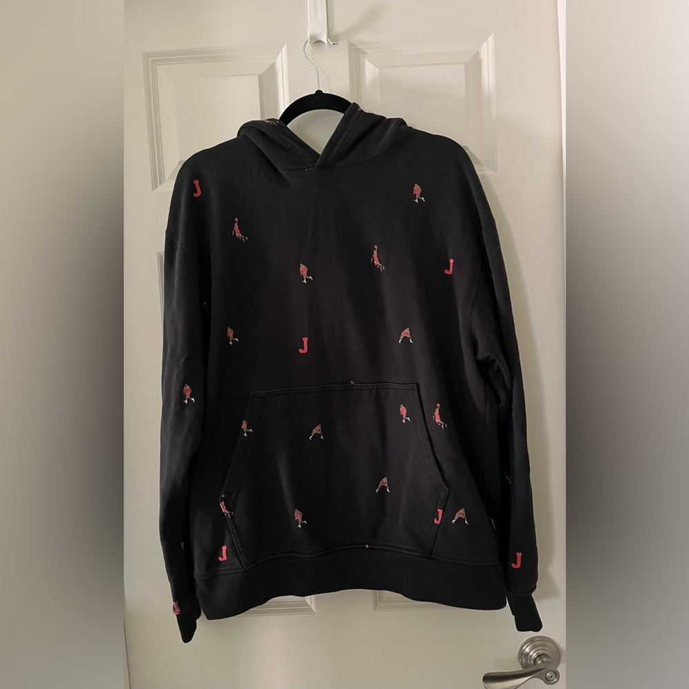 Men’s Jordan Essentials Fleece Pullover Hoodie Hooded Jacket Pixal images L